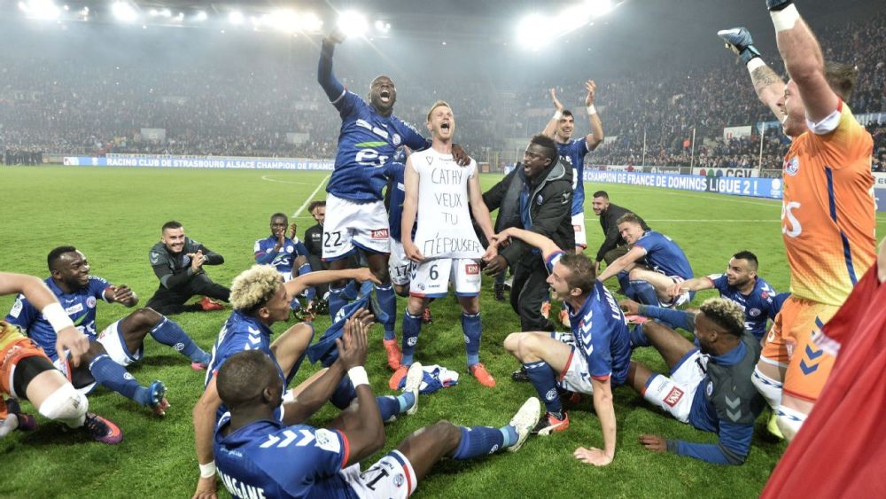 斯特拉斯堡补时绝杀克莱蒙特上演保级奇迹    斯特拉斯堡补时绝杀克莱蒙特上演保级奇迹